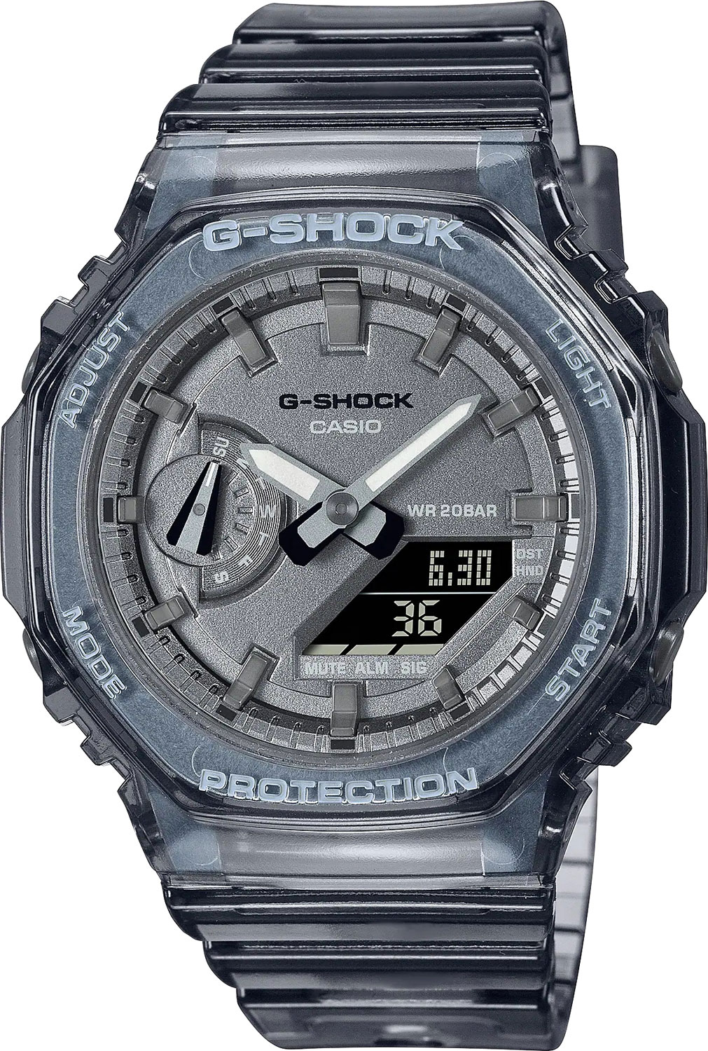Японские наручные часы Casio G-SHOCK GMA-S2100SK-1A с хронографом