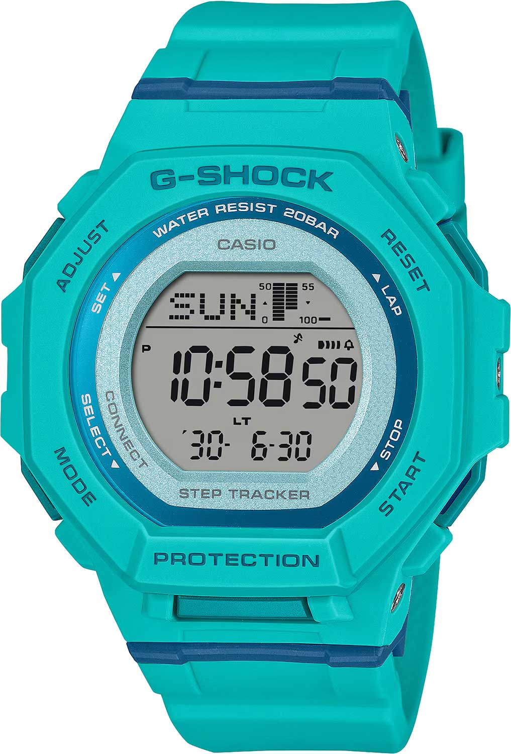 Японские спортивные наручные часы Casio G-SHOCK GMD-B300SC-2 с хронографом