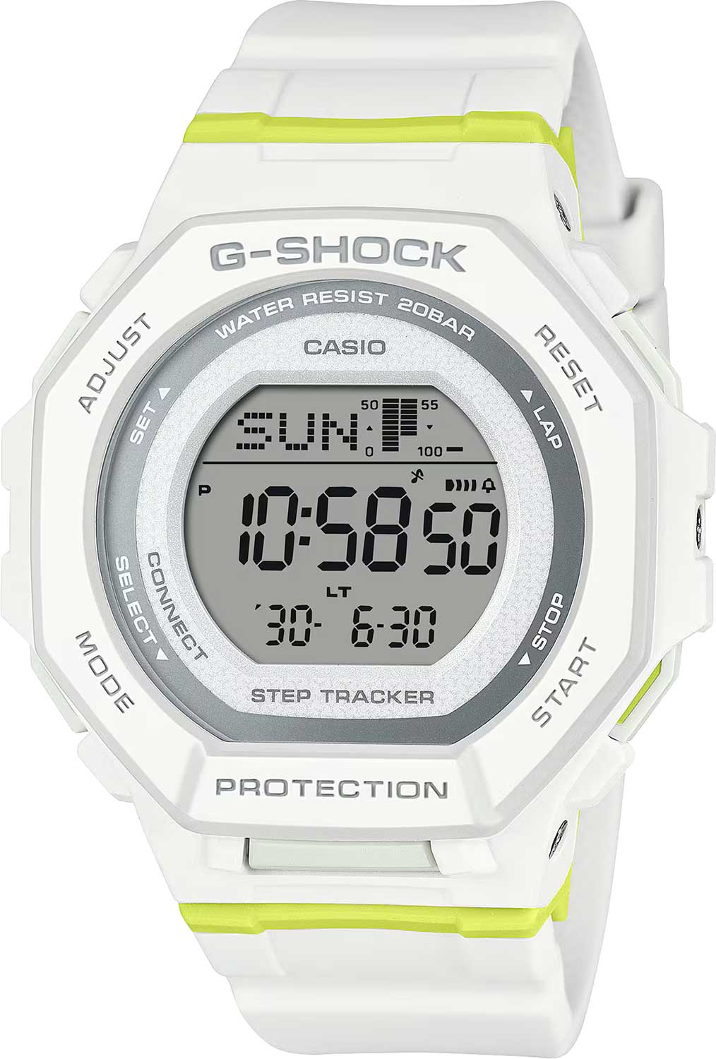 Японские спортивные наручные часы Casio G-SHOCK GMD-B300SC-7 с хронографом