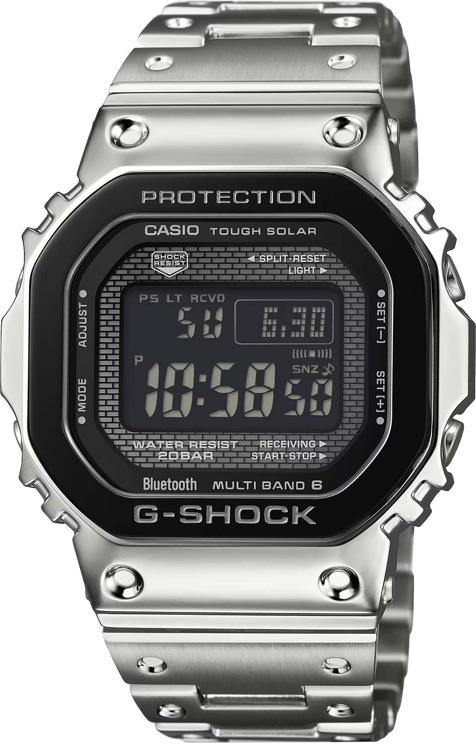 Японские наручные часы Casio G-SHOCK GMW-B5000BT-1 с хронографом