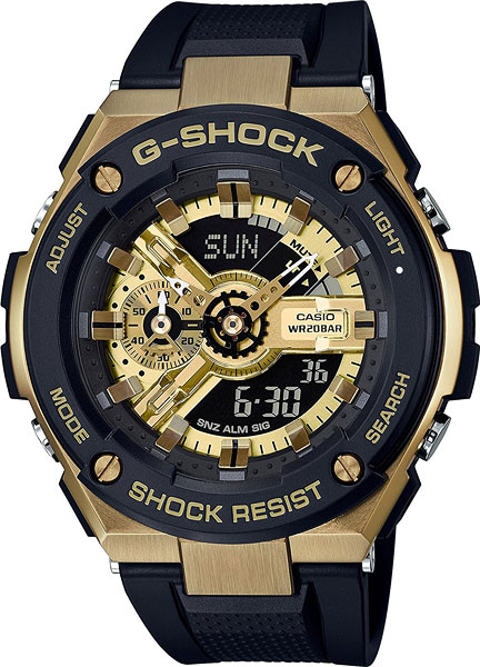 �������� �������� ���� Casio G-SHOCK GST-400G-1A9 � �����������