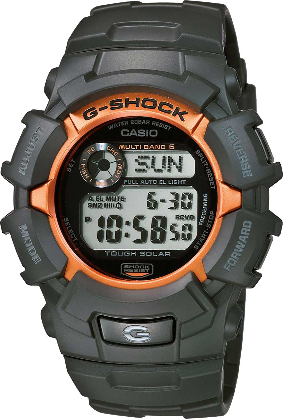 Японские наручные часы Casio G-SHOCK GW-2320SF-1B4ER с хронографом