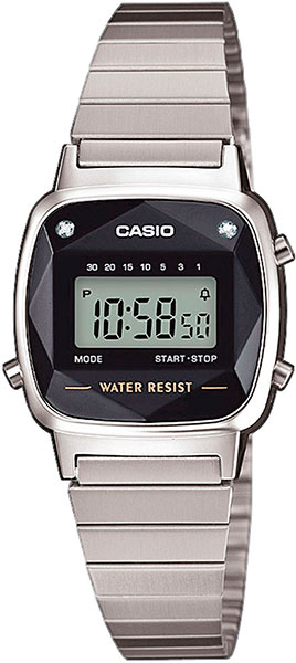 Японские наручные часы Casio Vintage LA-670WEAD-1E с хронографом