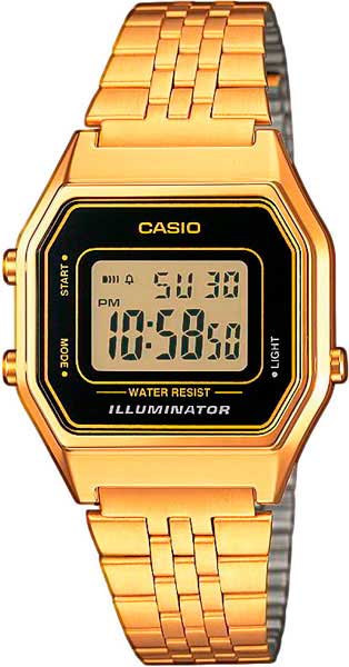 Японские наручные часы Casio Vintage LA-680WEGA-1E-ucenka с хронографом