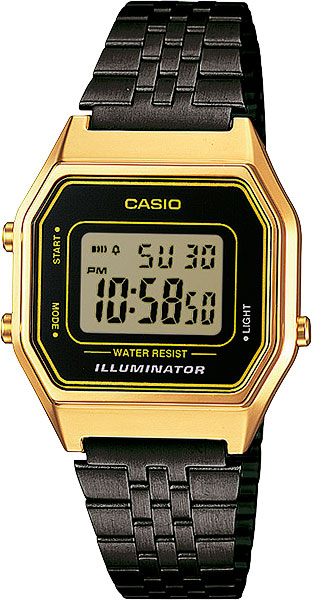 Японские наручные часы Casio Vintage LA-680WEGB-1A