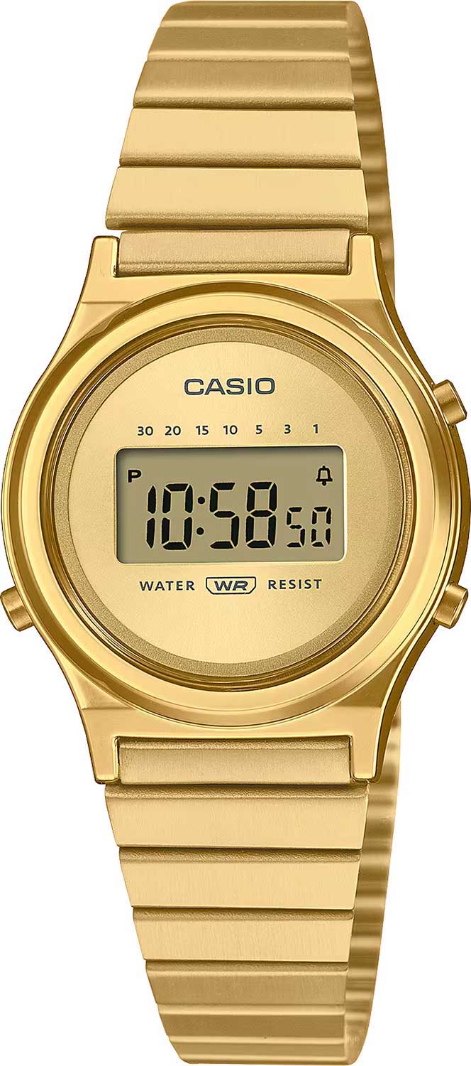 Японские наручные часы Casio Vintage LA700WEG-9A-ucenka с хронографом
