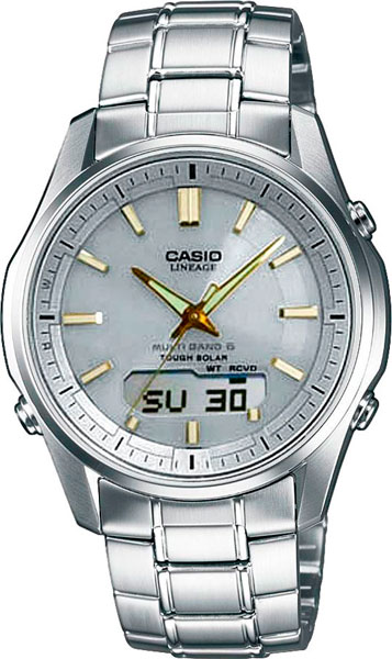 Японские наручные часы Casio Radio Controlled LCW-M100DSE-7A2