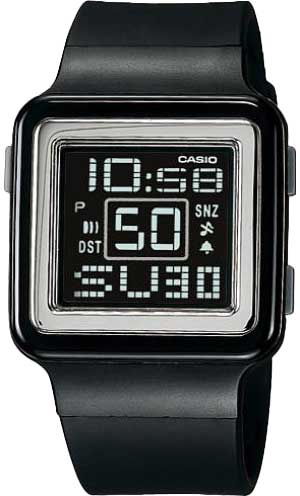 Японские наручные часы Casio Collection LDF-20-1A с хронографом
