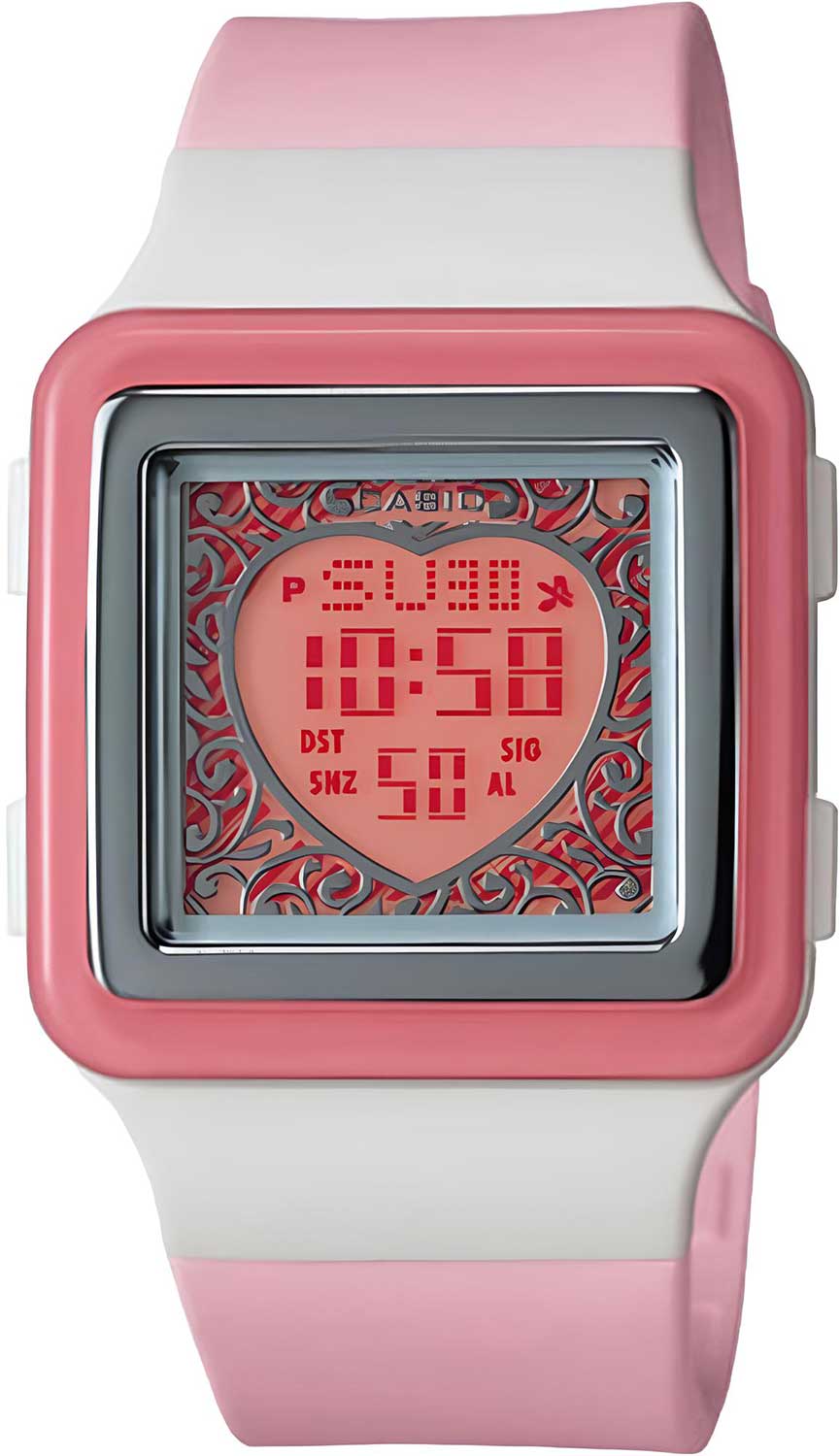 Японские наручные часы Casio Collection LDF-21-4A с хронографом