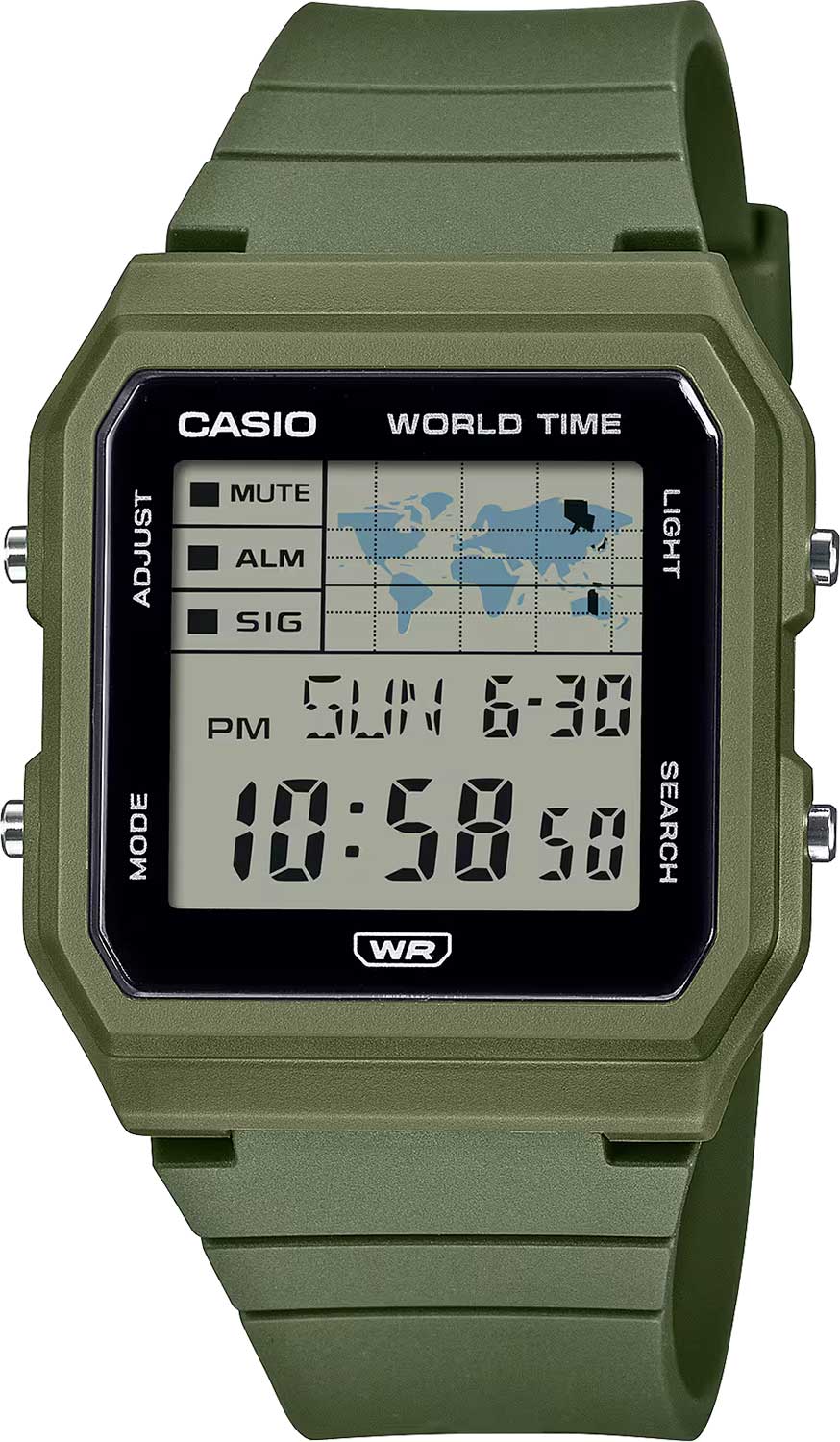 Японские наручные часы Casio Collection LF-30W-3A с хронографом