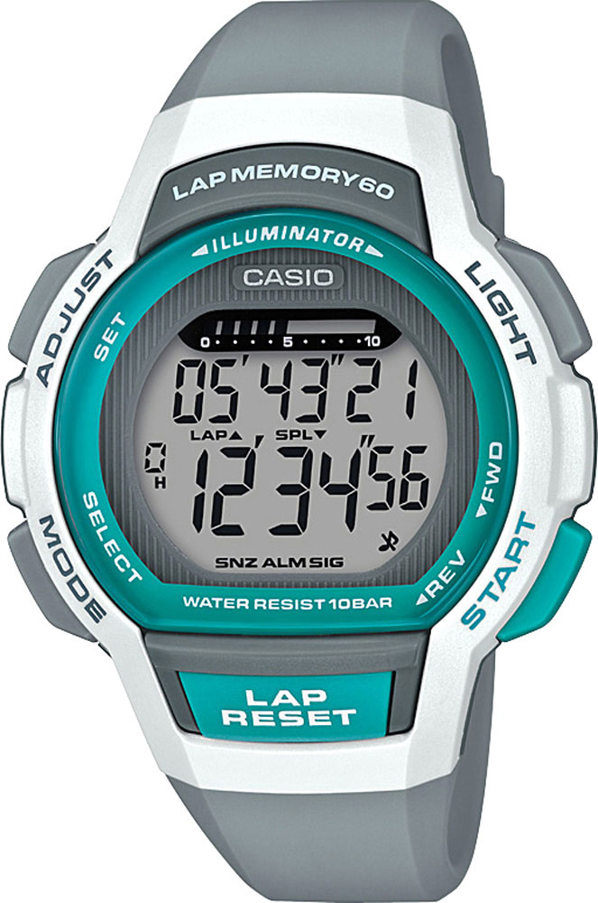 Японские наручные часы Casio Collection LWS-1000H-8AVEF с хронографом