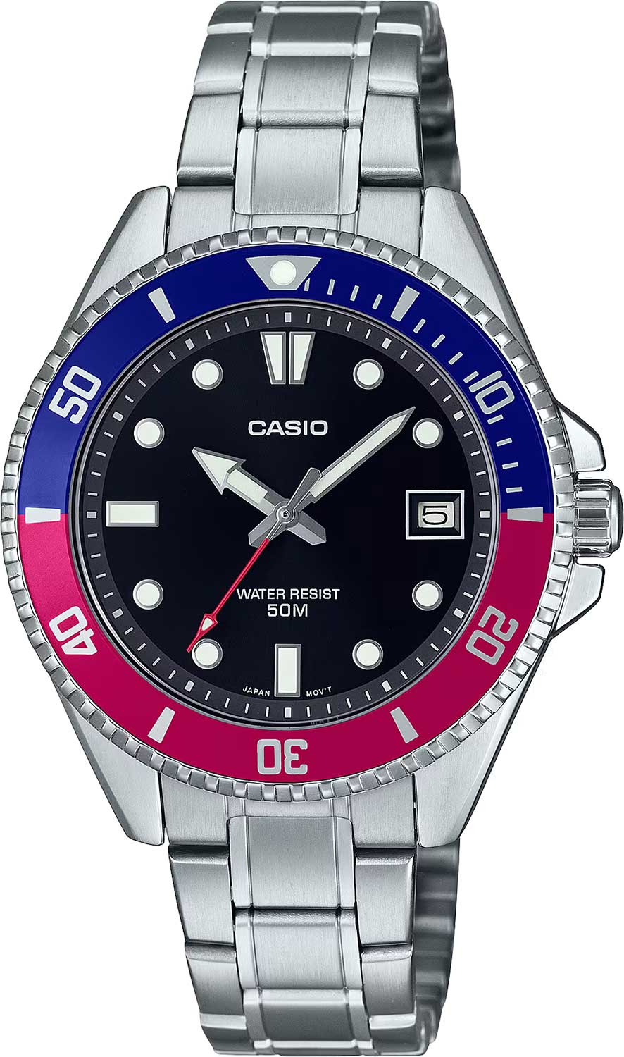 Наручные часы Casio Collection MDV-10D-1A3 — купить в интернет-магазине AllTime.ru по лучшей цене, фото, характеристики, инструкция, описание