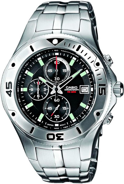 Японские наручные часы Casio Collection MTD-1057D-1A с хронографом