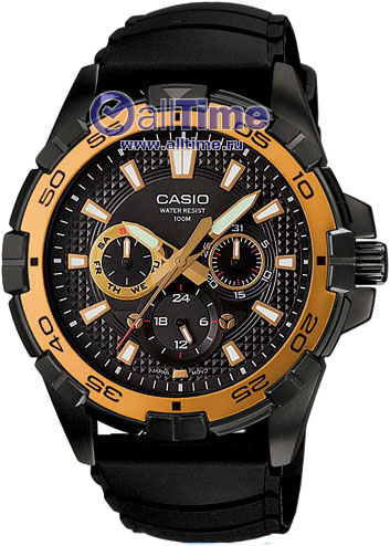 Японские наручные часы Casio Collection MTD-1069B-1A1