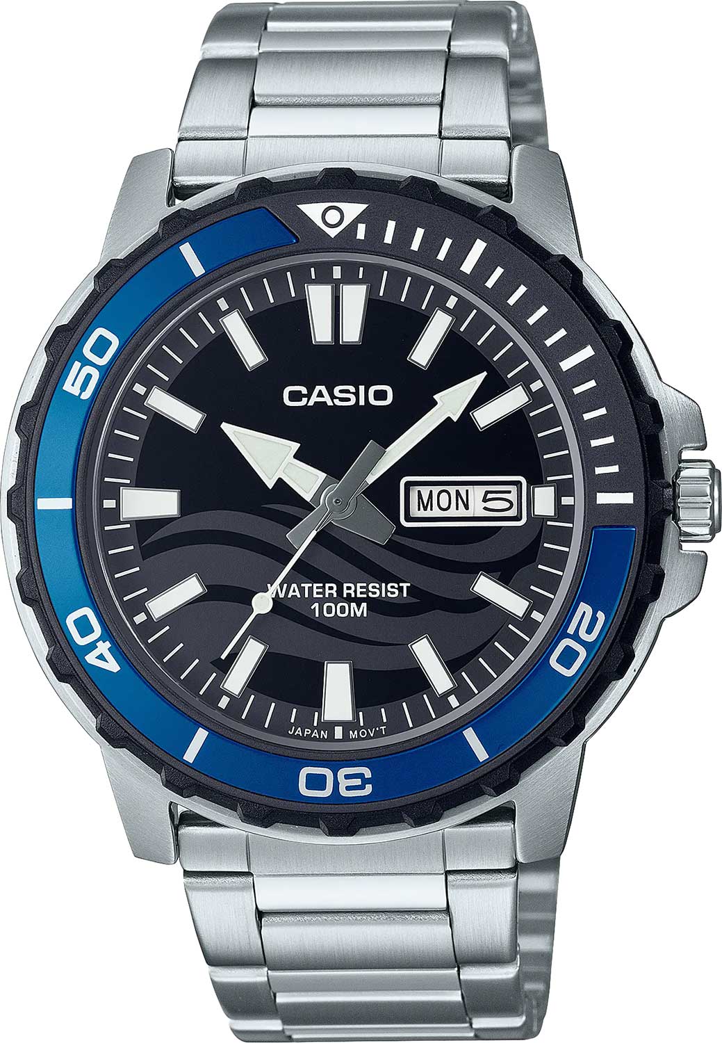 Японские наручные часы Casio Collection MTD-125D-1A2