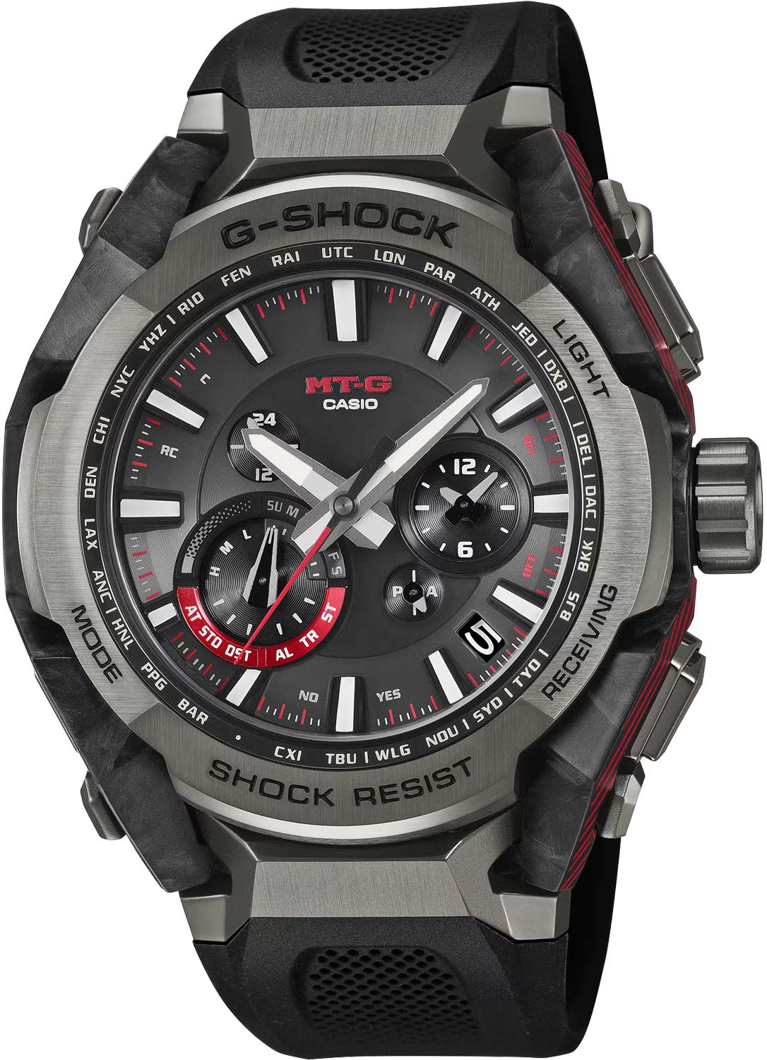 Японские наручные часы Casio G-SHOCK MTG-B4000B-1A с хронографом