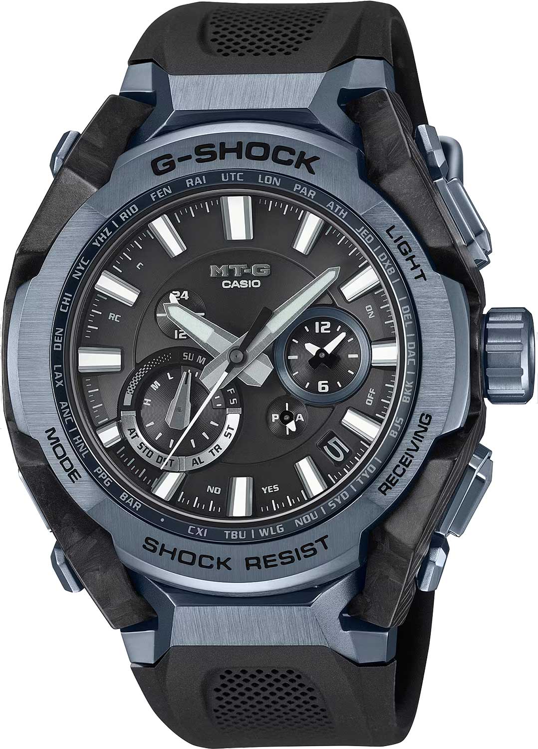 Японские наручные часы Casio G-SHOCK MTG-B4000B-1A2 с хронографом