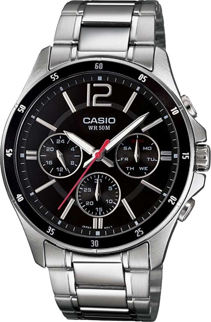 Японские наручные часы Casio Collection MTP-1374D-1A-ucenka-1