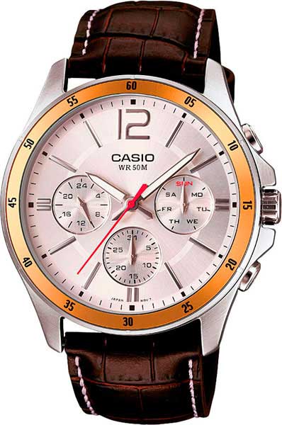 Японские наручные часы Casio Collection MTP-1374L-7A-ucenka