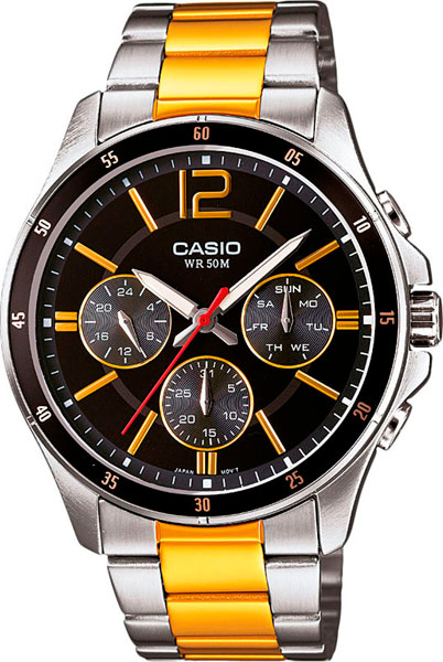 Японские наручные часы Casio Collection MTP-1374SG-1A