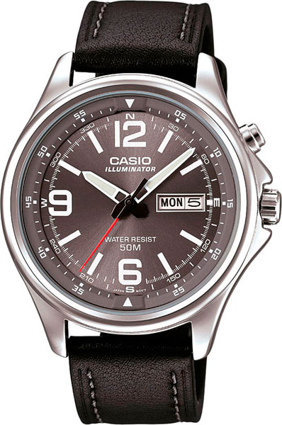 Японские наручные часы Casio Collection MTP-E201L-8B