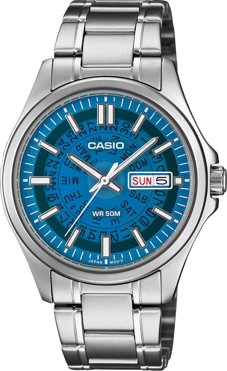 Японские наручные часы Casio Collection MTP-E740-2A2