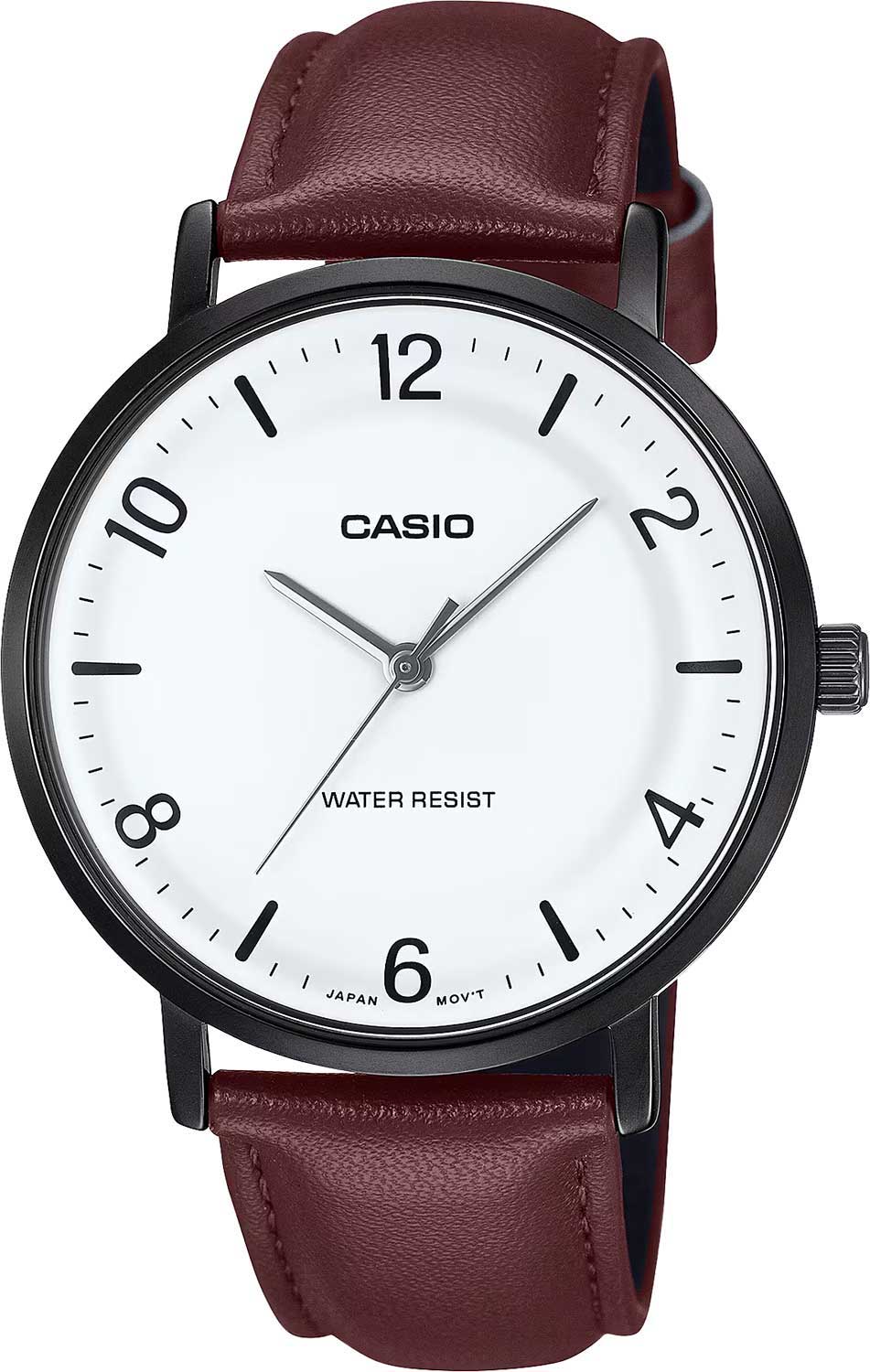 Японские наручные часы Casio Collection MTP-VT03BL-7B-ucenka