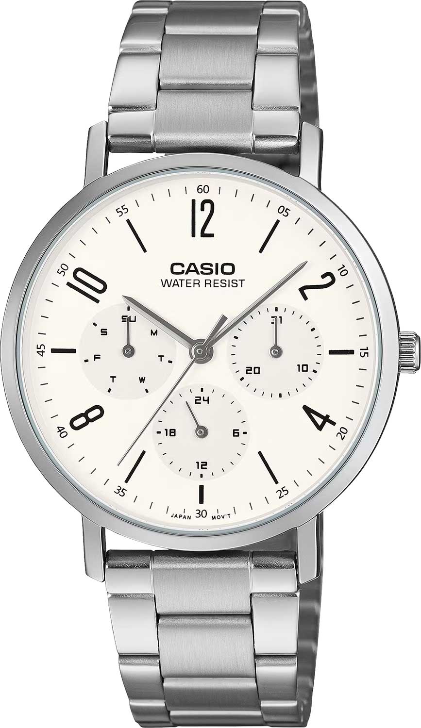 Японские наручные часы Casio Collection MTP-VT06D-7B