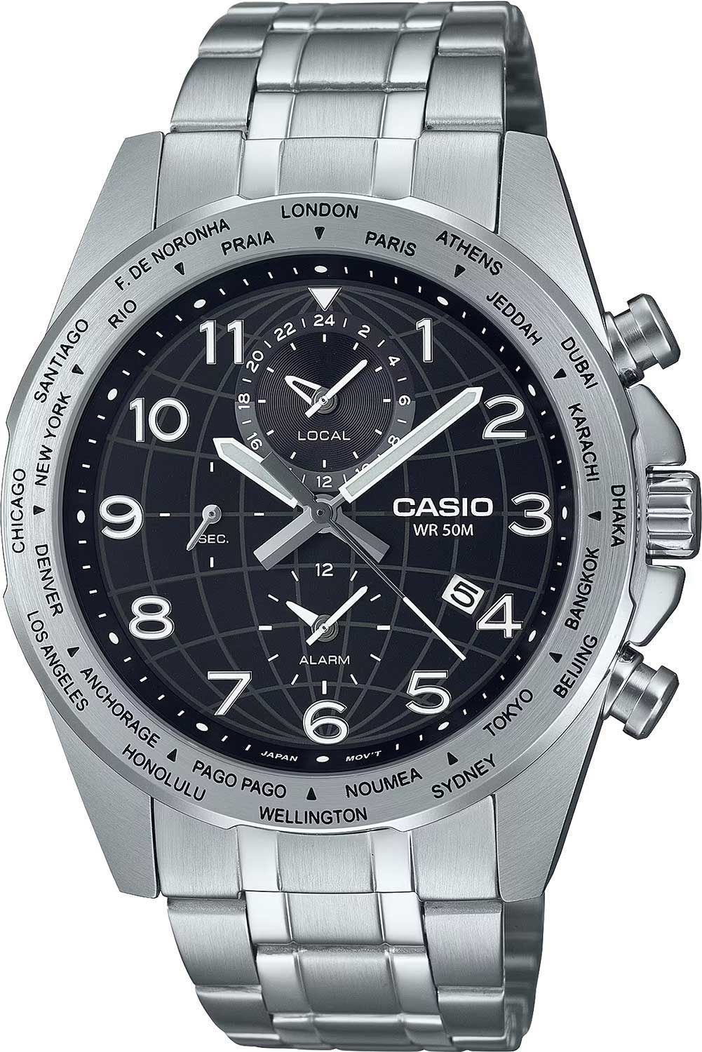 Японские наручные часы Casio Collection MTP-W500D-1A-ucenka-1