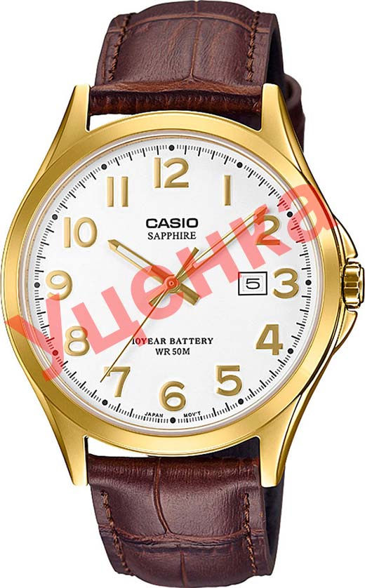 Японские наручные часы Casio Collection MTS-100GL-7AVEF-ucenka