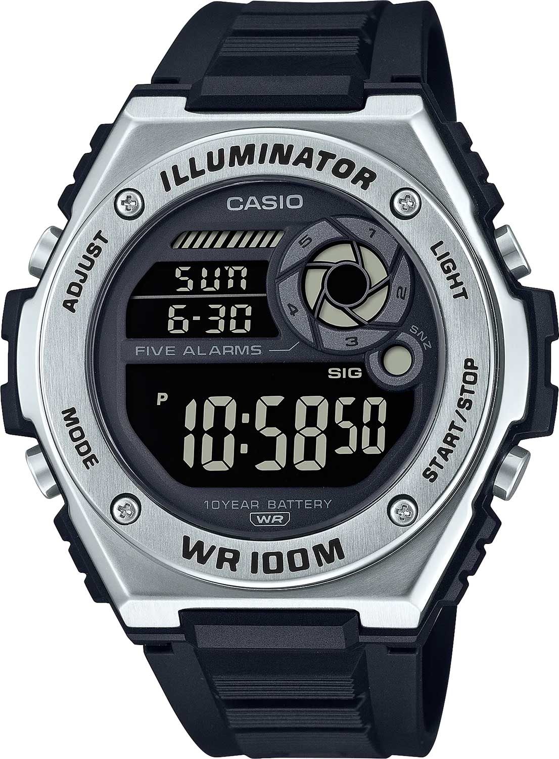    Casio Collection MWD-100H-1B  