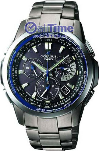 Японские титановые наручные часы Casio Radio Controlled OCW-M700TDE-1A