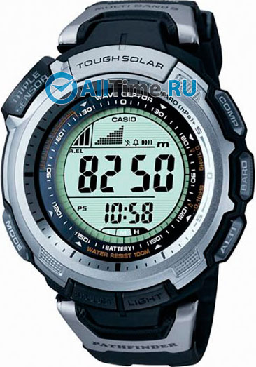 Японские титановые наручные часы Casio Pro Trek PRG-110T-7V