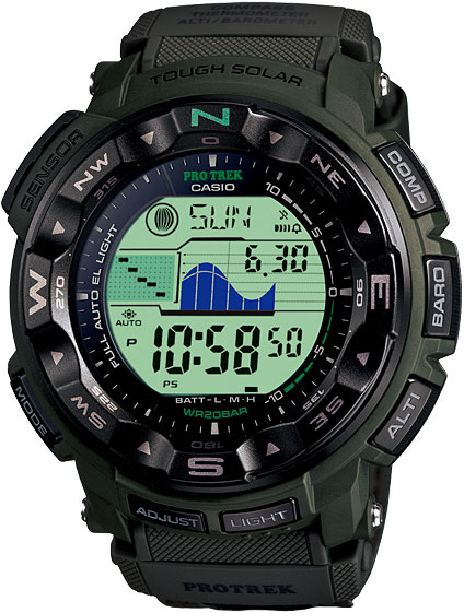    Casio Pro Trek PRG-250B-3D