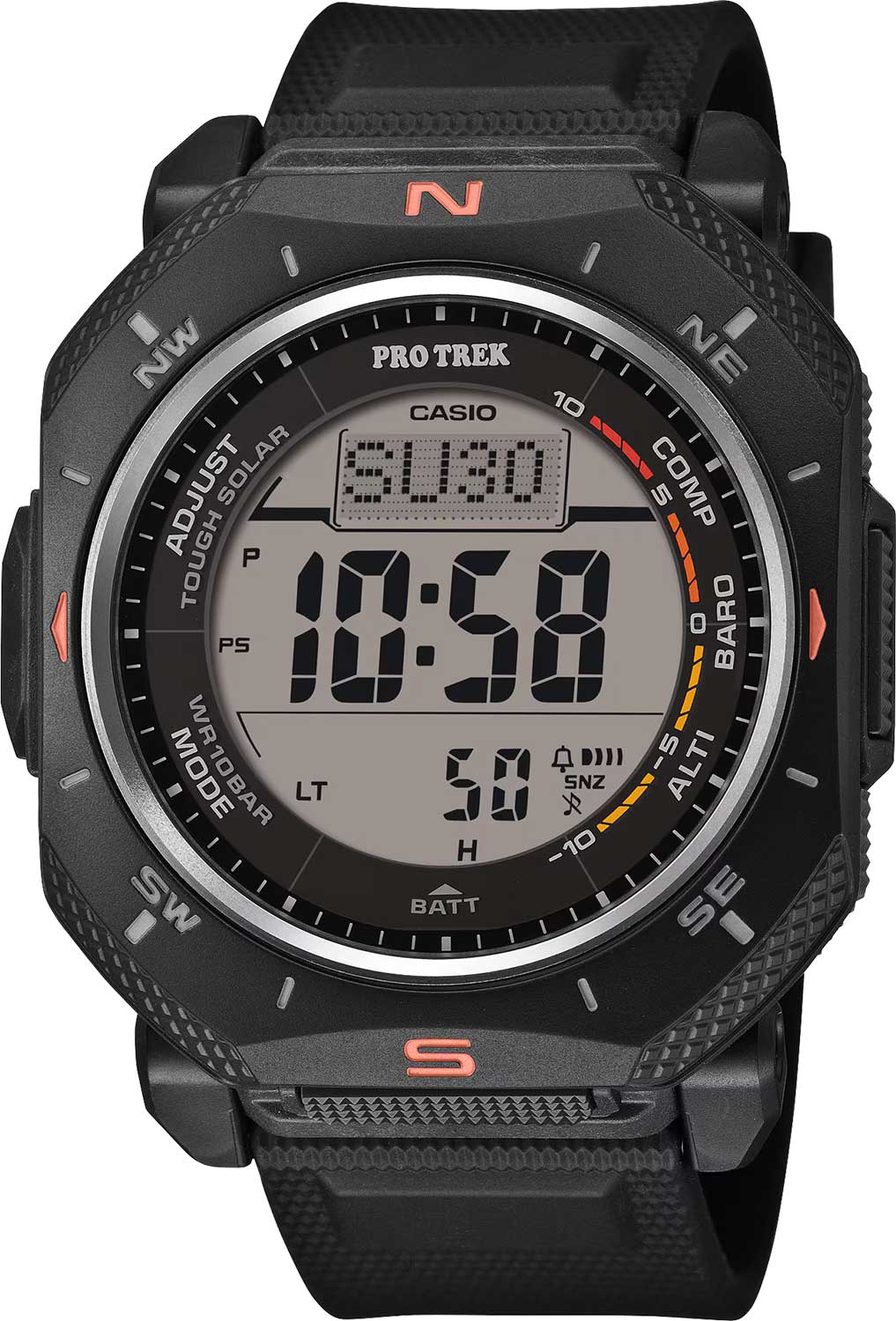Японские наручные часы Casio Pro Trek PRG-69-1 с хронографом