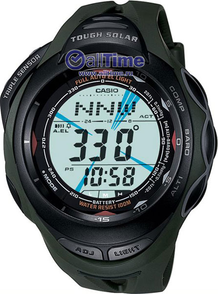 Японские наручные часы Casio Pro Trek PRG-90-3V