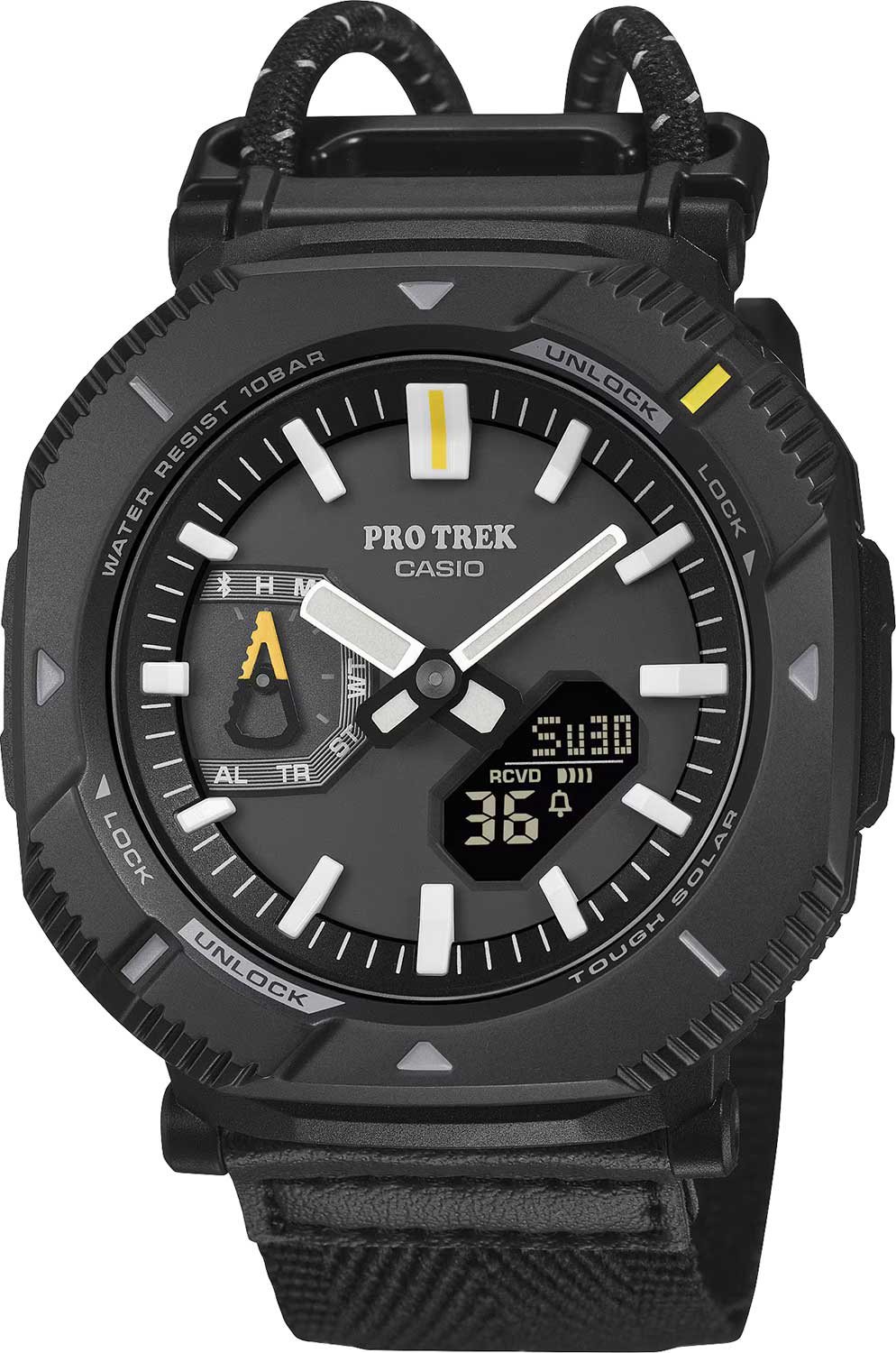 Японские наручные часы Casio Pro Trek PRJ-B001B-1 с хронографом