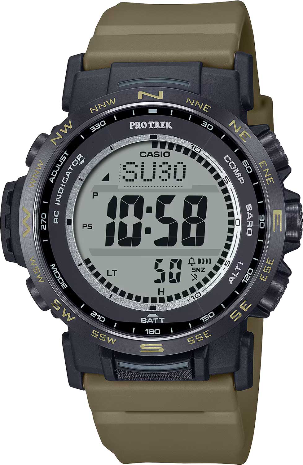 Японские наручные часы Casio Pro Trek PRW-35LD-5 с хронографом