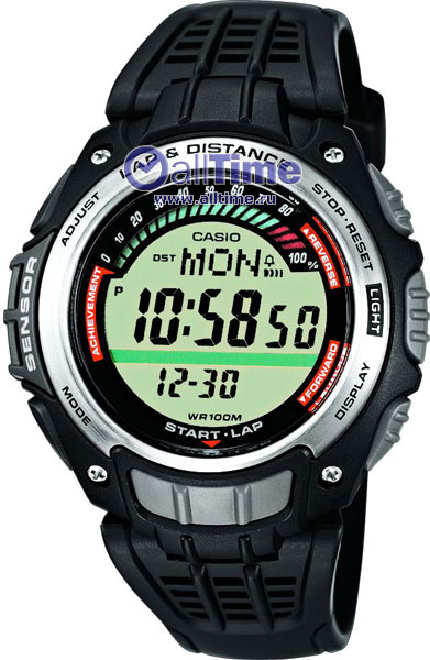 Японские спортивные наручные часы Casio Collection SGW-200-1V