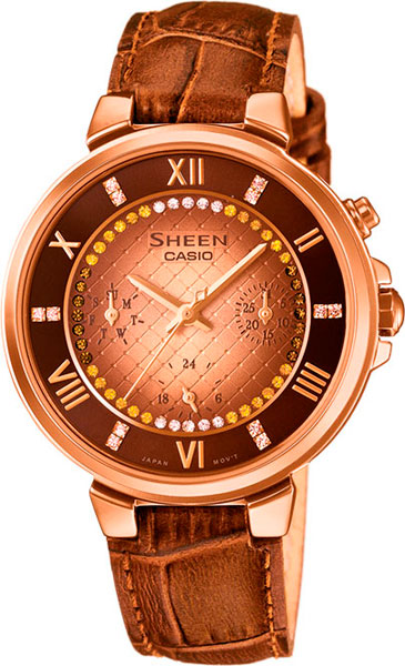 Японские наручные часы Casio Sheen SHE-3041PGL-5A