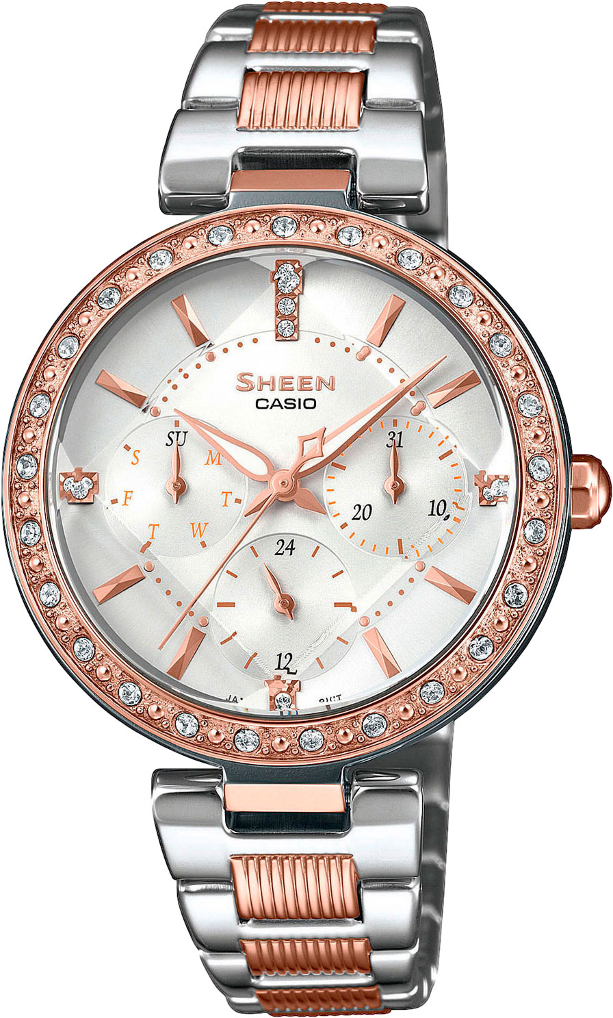 Японские наручные часы Casio Sheen SHE-3068SPG-7AUER