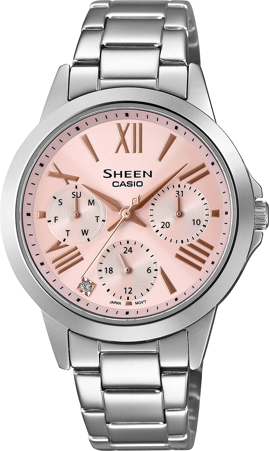 Японские наручные часы Casio Sheen SHE-3516D-4AUEF