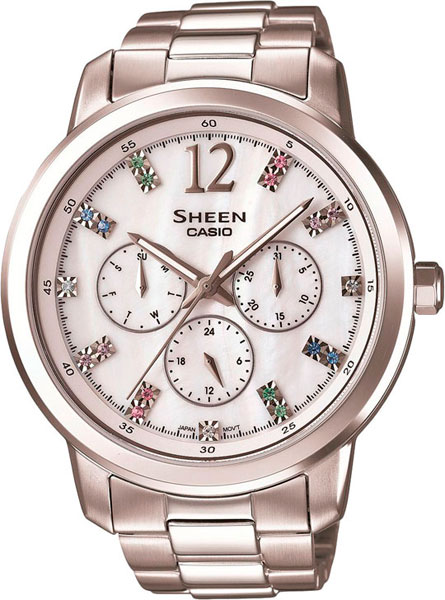 Японские наручные часы Casio Sheen SHE-3802D-7A