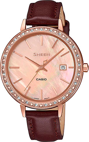 Японские наручные часы Casio Sheen SHE-4052PGL-4A