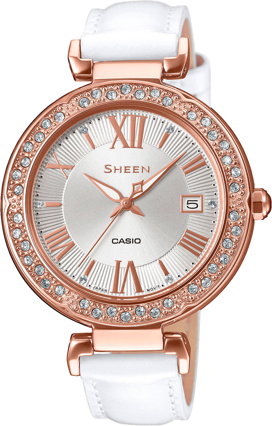 Японские наручные часы Casio Sheen SHE-4057PGL-7AUER