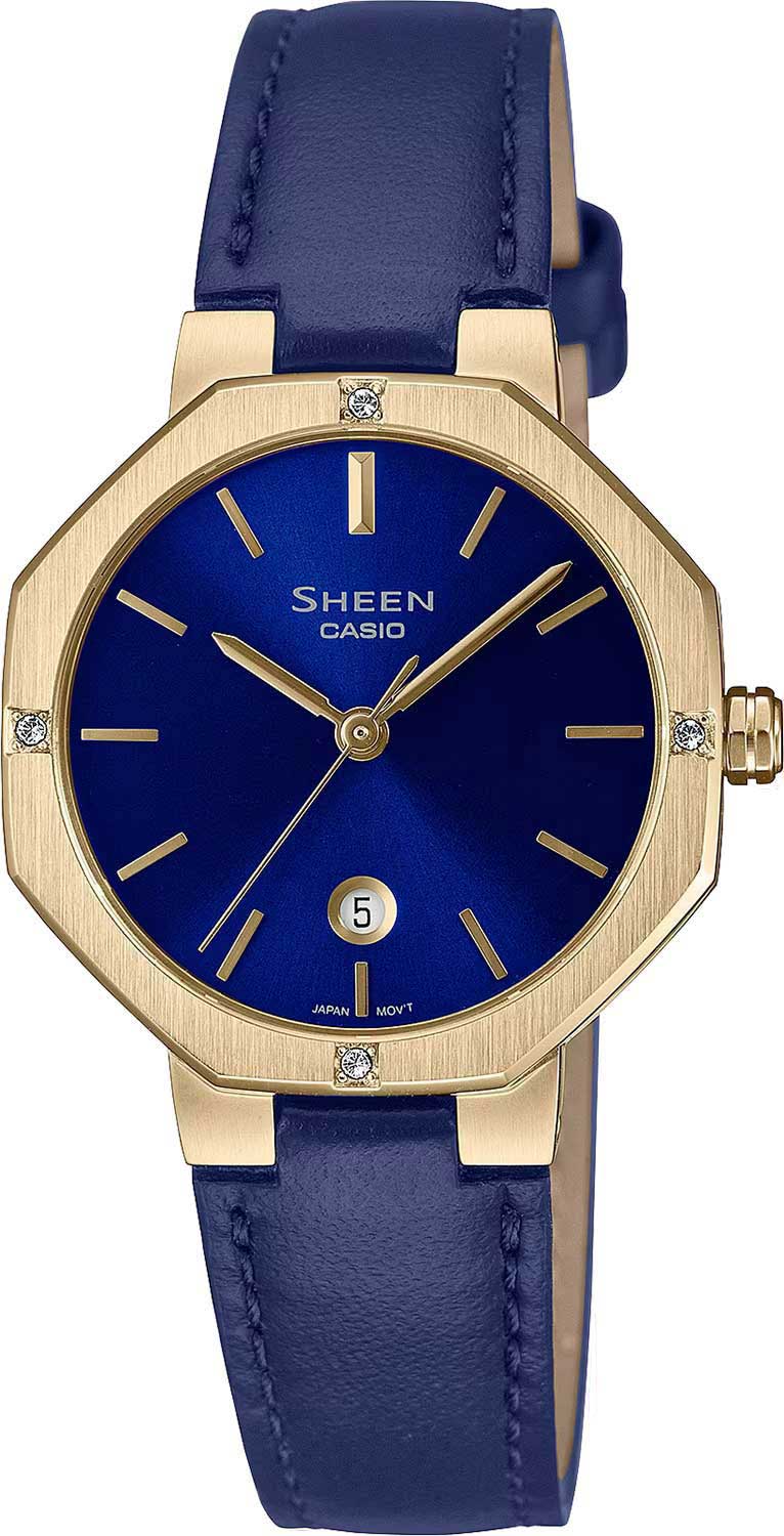 Японские наручные часы Casio Sheen SHE-4543GL-2A-ucenka-2