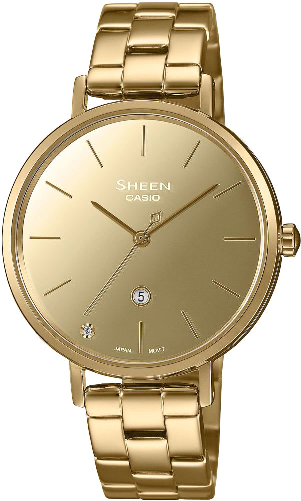 Японские наручные часы Casio Sheen SHE-4544G-9AUDF