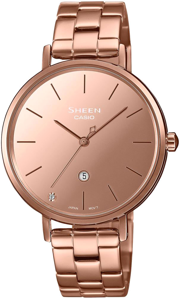 Японские наручные часы Casio Sheen SHE-4544PG-4AUDF