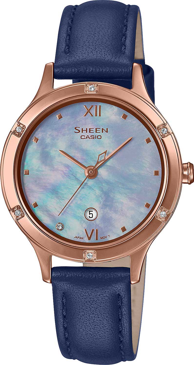 Японские наручные часы Casio Sheen SHE-4546PGL-2A-ucenka