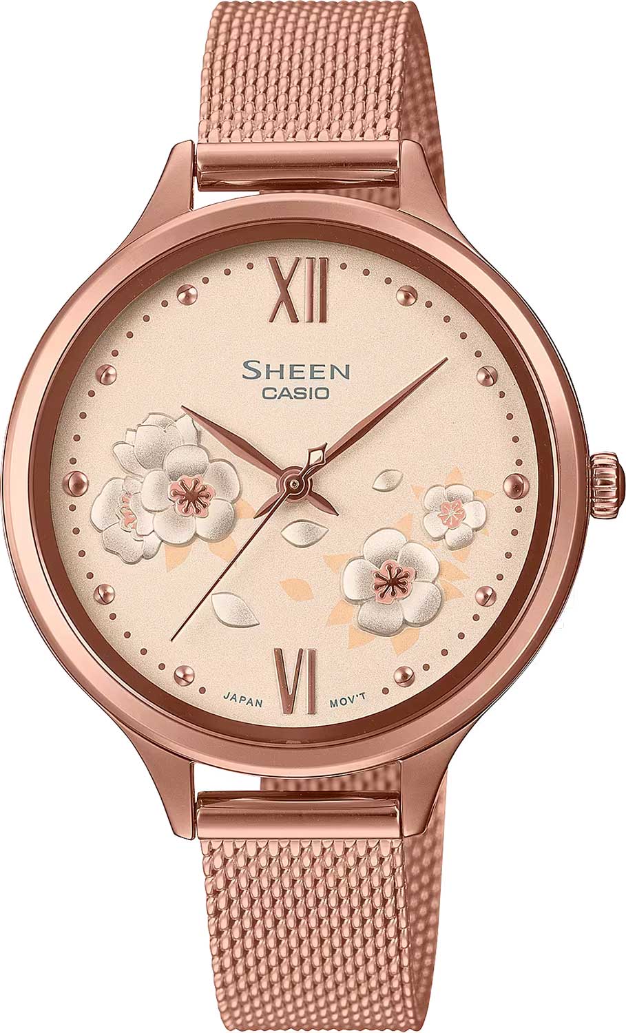 Японские наручные часы Casio Sheen SHE-4551PGM-4A